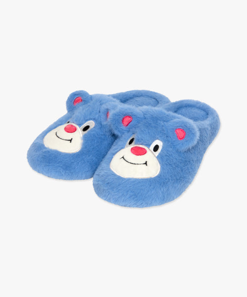 BEAR ROOM SLIPPER blue