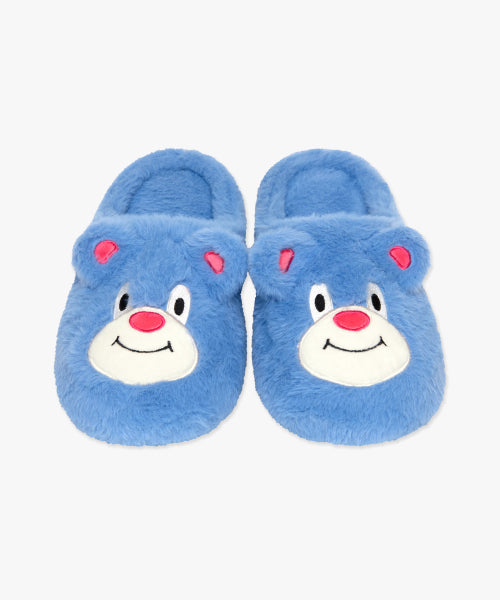 BEAR ROOM SLIPPER blue