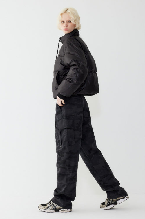 [Women] Short Puffer Down_Black HH26104003