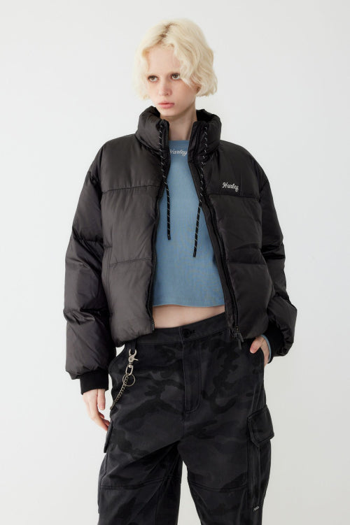 [Women] Short Puffer Down_Black HH26104003