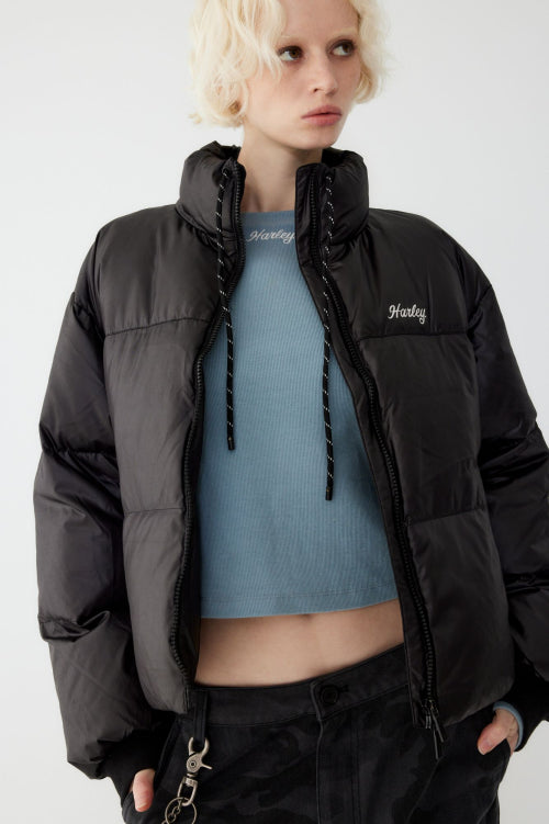 [Women] Short Puffer Down_Black HH26104003
