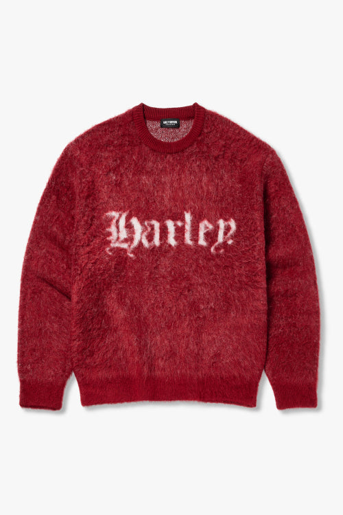 Logo Mohair Knitwear_Red HH15312003