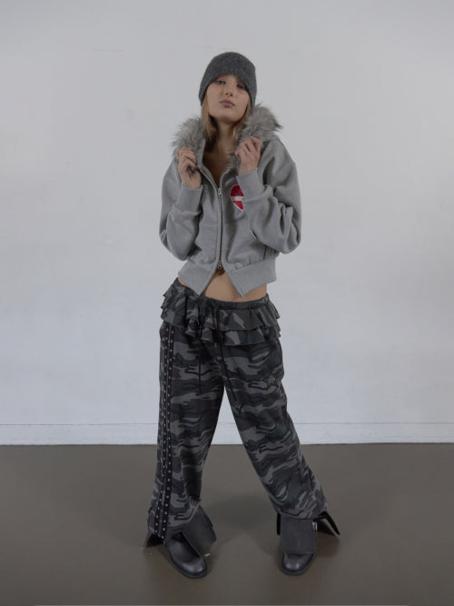 ANGORA LOGO BEANIE / GRAY