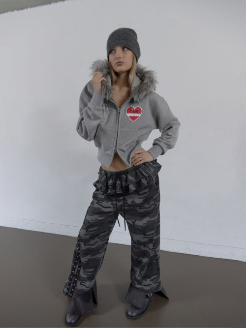 ANGORA LOGO BEANIE / GRAY