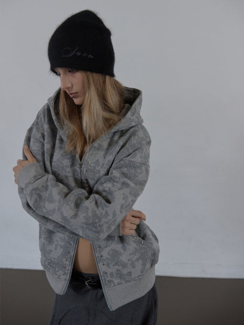 ANGORA LOGO BEANIE / BLACK
