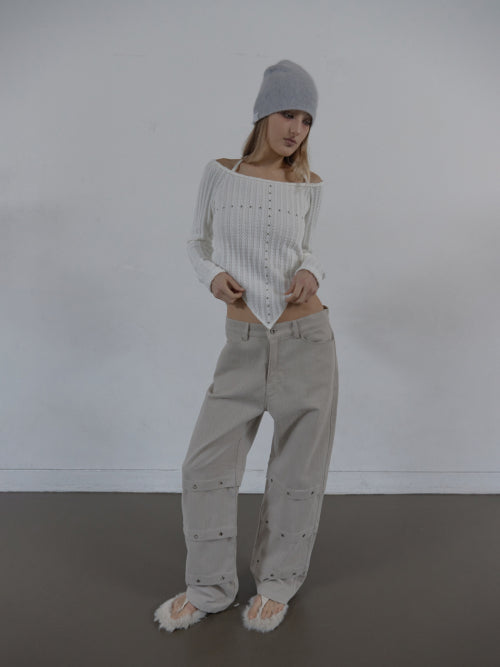 WESTERN CROSS TOP / WHITE