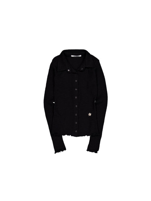 SNAP GOLGI SHIRT / BLACK