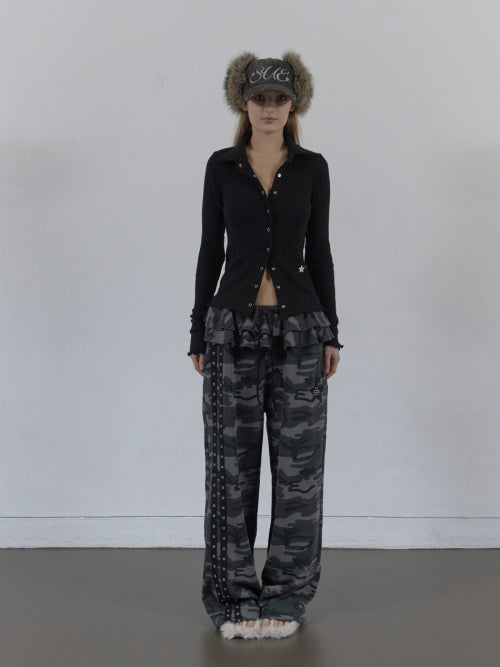 SNAP GOLGI SHIRT / BLACK