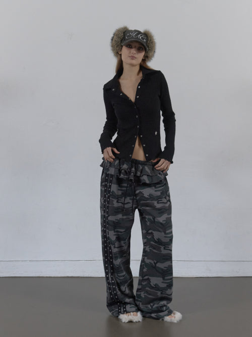 SNAP GOLGI SHIRT / BLACK