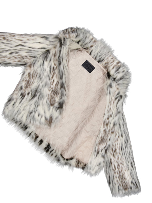 FAUX FUR JACKET / MIX