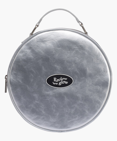 RC TAMBOURINE TWO-WAY CROSS BAG SILVER