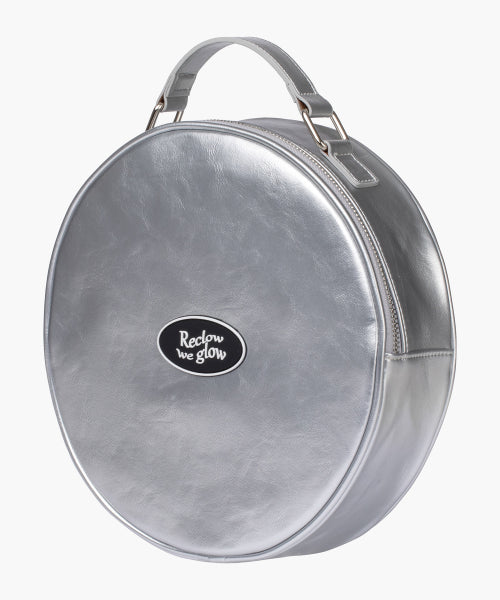 RC TAMBOURINE TWO-WAY CROSS BAG SILVER