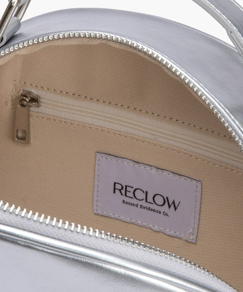 RC TAMBOURINE TWO-WAY CROSS BAG SILVER