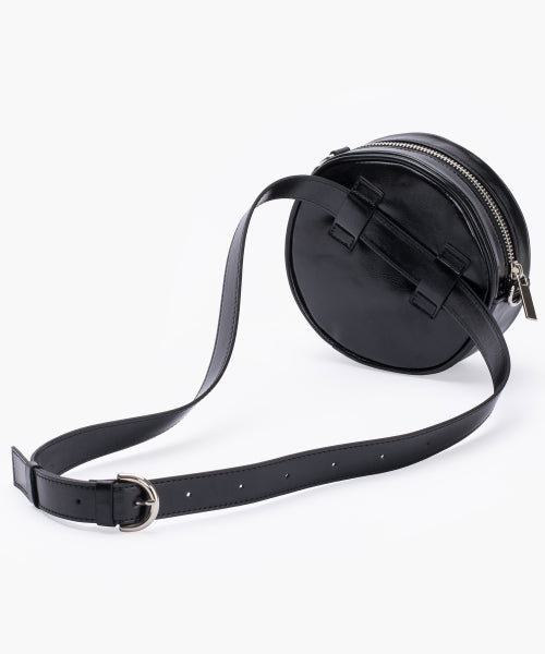RC TAMBOURINE TWO-WAY BELT BAG BLACK