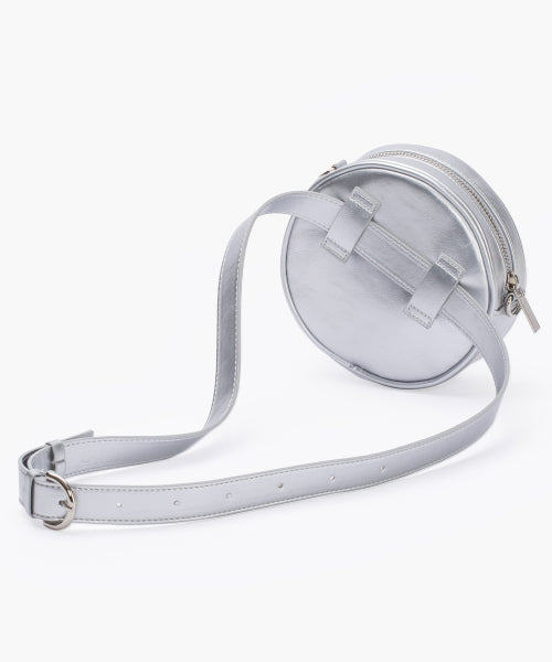RC TAMBOURINE TWO-WAY BELT BAG SILVER