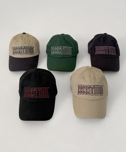 Authentic Logo Ball Cap_Beige Navy