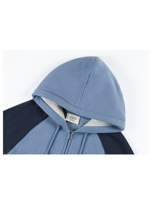(W) Toning-color Who Love Hooded Zip-Up