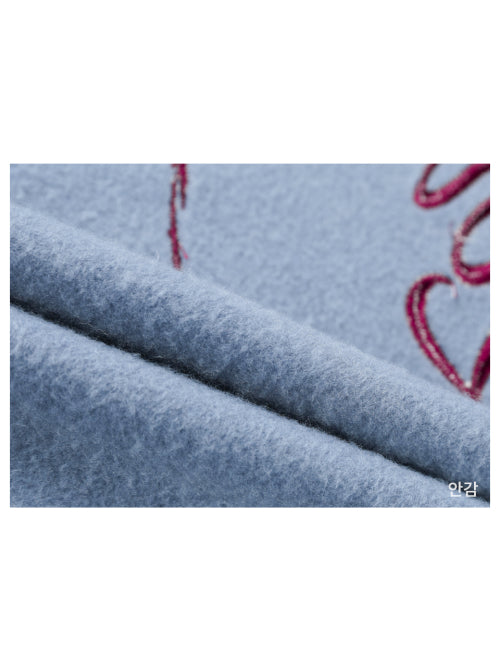 (W) Toning-color Who Love Hooded Zip-Up