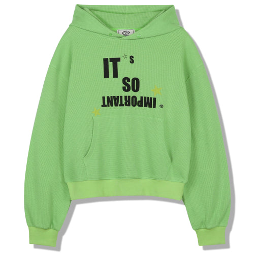 (W) A vintage waffle hoodie