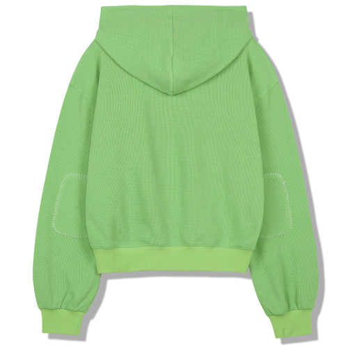 (W) A vintage waffle hoodie