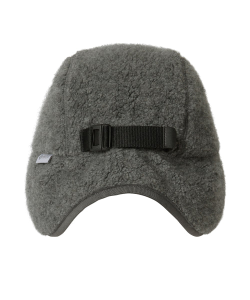 GORE-TEX WINDSTOPPER Wool Fleece Cap Heather Grey