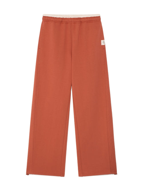 G CONTRAST SWEATPANTS (ORANGE)