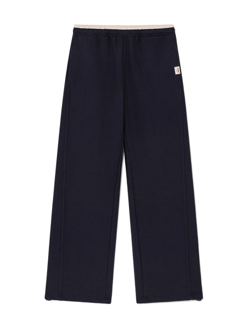 G CONTRAST SWEATPANTS (NAVY)