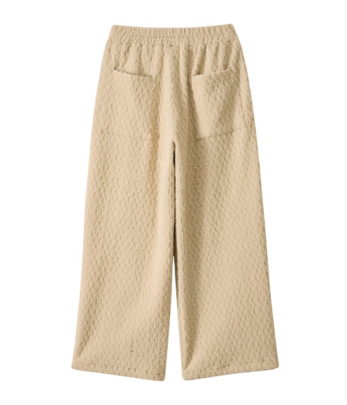 Graphic Fleece Banding Pants