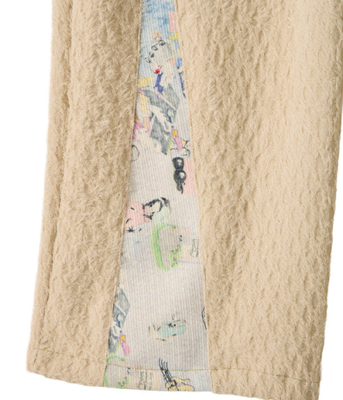 Graphic Fleece Banding Pants