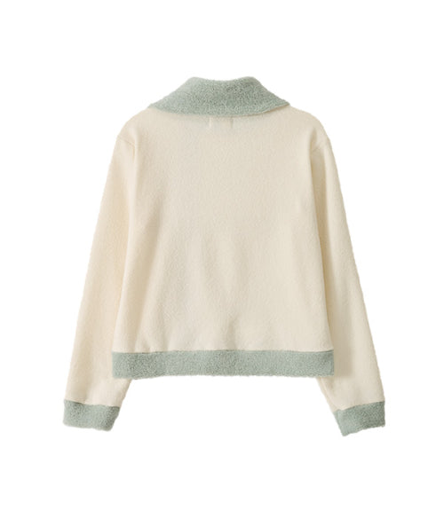 Slanted Button Cardigan