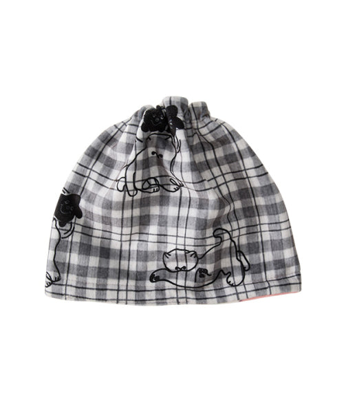 2-Way Graphic Warmer Beanie