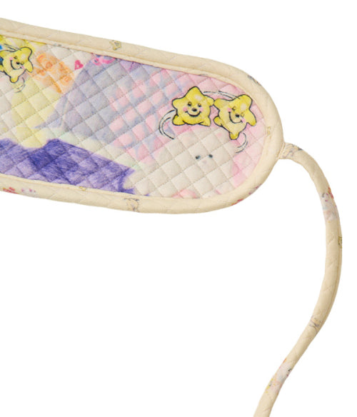 Graphic Quilted Fleece Earmuff