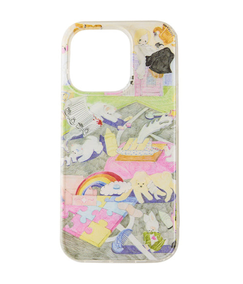 MagSafe Card Wallet Phone Case_Dream Garden