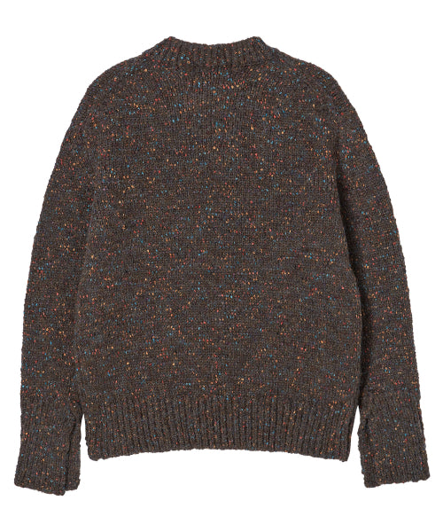 [COLLECTION LINE] DUST POP VINTAGE KNIT BROWN