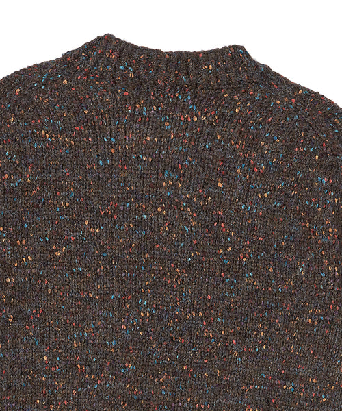 [COLLECTION LINE] DUST POP VINTAGE KNIT BROWN