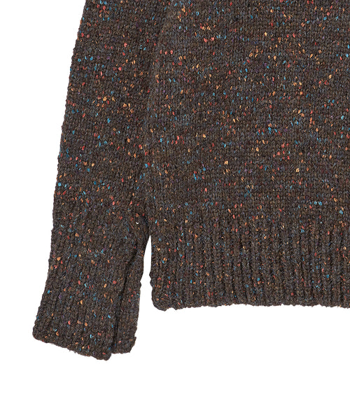 [COLLECTION LINE] DUST POP VINTAGE KNIT BROWN