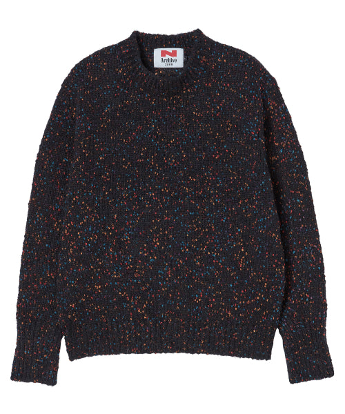 [COLLECTION LINE] DUST POP VINTAGE KNIT NAVY