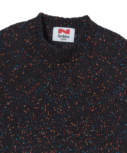 [COLLECTION LINE] DUST POP VINTAGE KNIT NAVY
