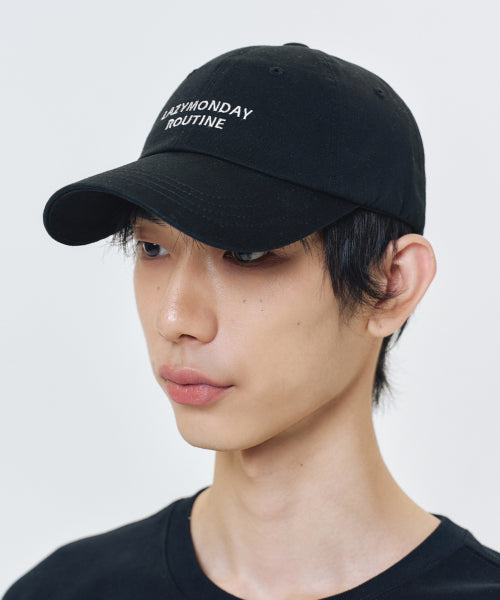 Basic Lettering Logo Ball Cap (4 Colors)