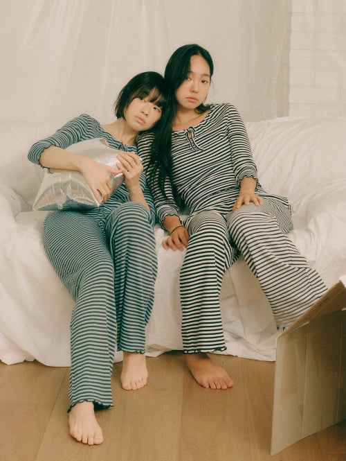 POINTELLE PAJAMA SET