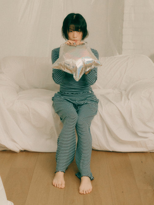 POINTELLE PAJAMA SET