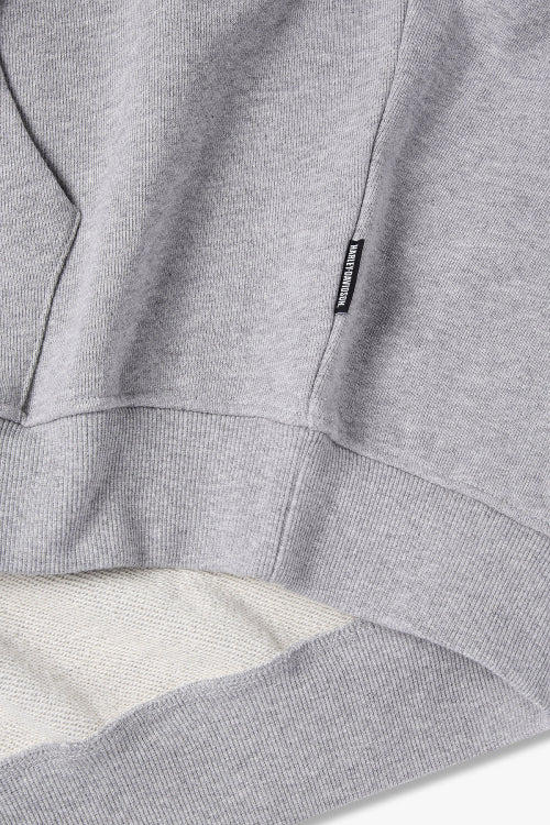 [Korea] Flame Tiger Pullover Hoodie Melange Gray_HH15309321