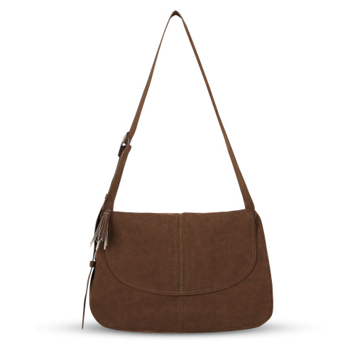 Suede Western Fringe Bag