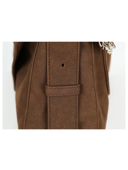 Suede Western Fringe Bag