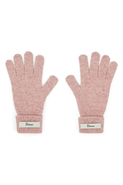 [SET] WOOL BASIC MUFFLER + GLOVES