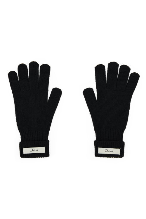 [SET] WOOL BASIC MUFFLER + GLOVES