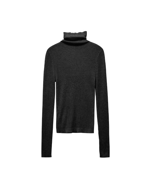 Haru Neck T (black)