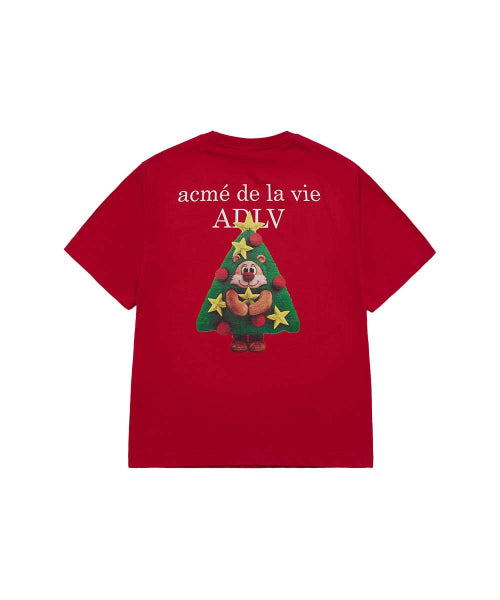 AC BEAR TREE SHORT SLEEVE T-SHIRT (3COLOR)
