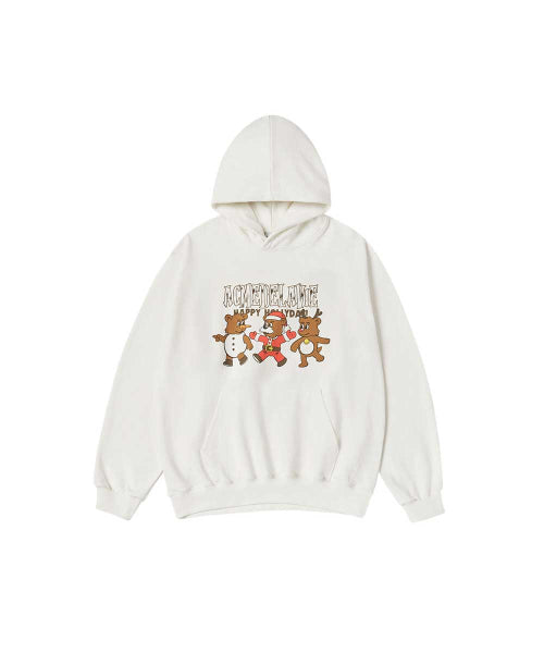 AC BEAR FRIEND X-MAS HOODIE (2COLOR)