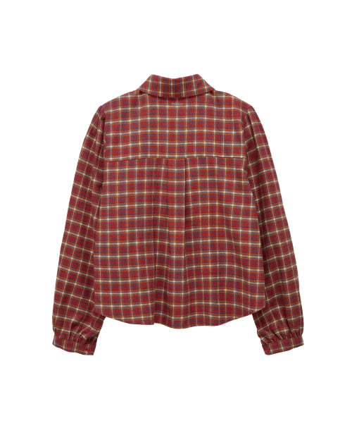 Rona Check Shirt (red)